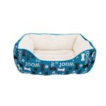 Cama-Rectangular-Cuddle-Antidesgarro-60-x-51-x-23-cm-Estampado-Azul-Linea-DreamWell-Dogit