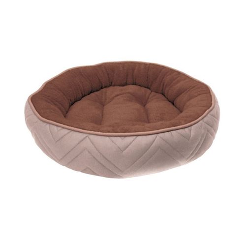 Cama Redonda Cuddle 56 cm Marrón Línea DreamWell Dogit