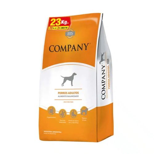 Company Perro Adulto x 20 kg + 3 kg