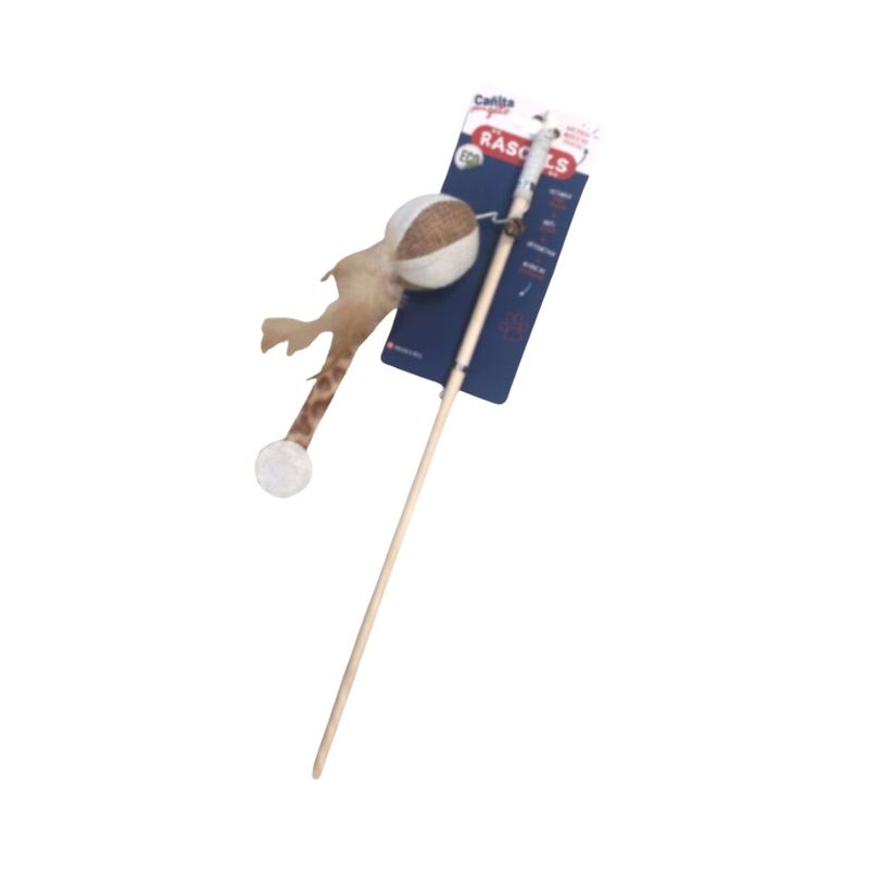 Juguete-Cañita-Interactiva-Pelota-con-Pluma-para-Gatos-Ecologica-Rascals