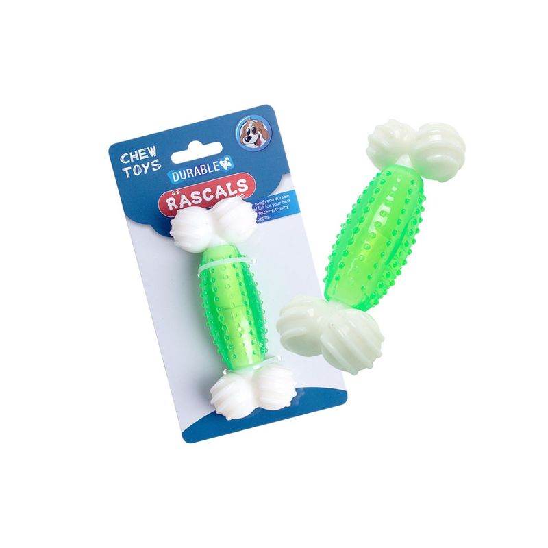 Juguete-Hueso-Mordillo-Verde-Rascals