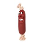 Juguete-Salchicha-de-Vinilo-con-Soga-11-cm-Bestia-Peluda