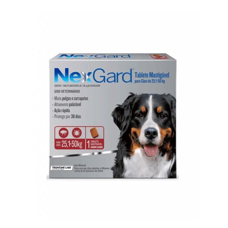 Nexgard-25-a-50-Perros-Grandes-Comprimido-Pulgas-Garrapatas