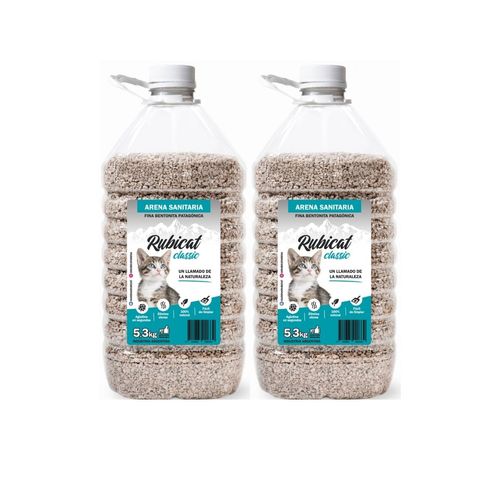 Piedras Aglomerantes Rubicat Classic Pack de 2 Bidones x 5,3 kg