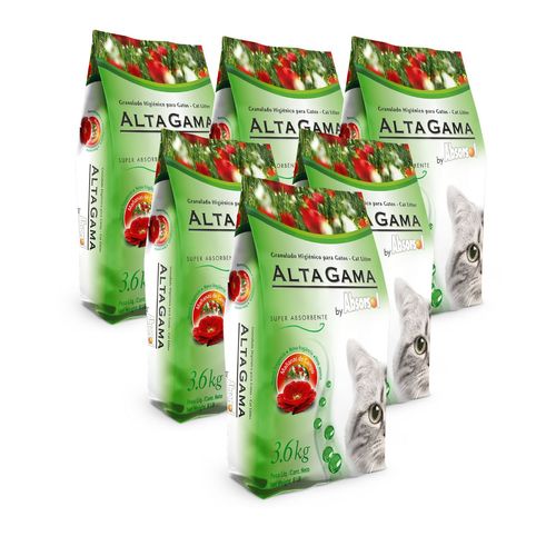 Piedras Sanitarias Absorsol Mañanas de Campo Pack de 6 Bolsas x 3,6 kg