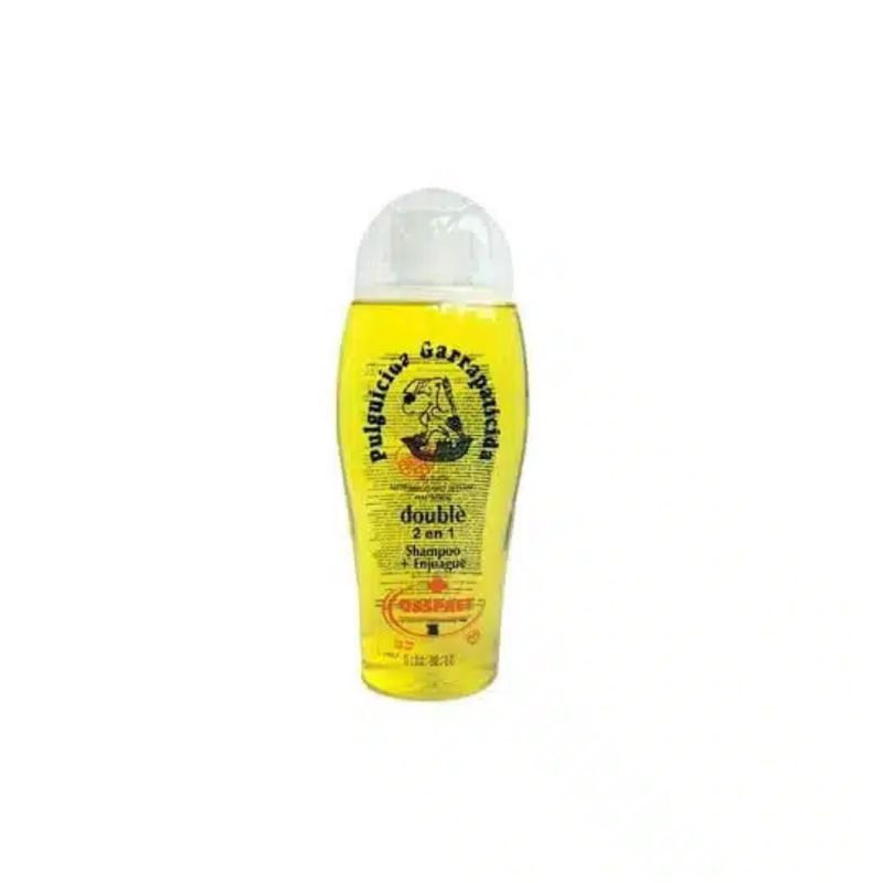 Shampoo-y-Enjuague-2-en-1-Osspret-Double-Pulguicida-y-Garrapaticida-x-250-ml