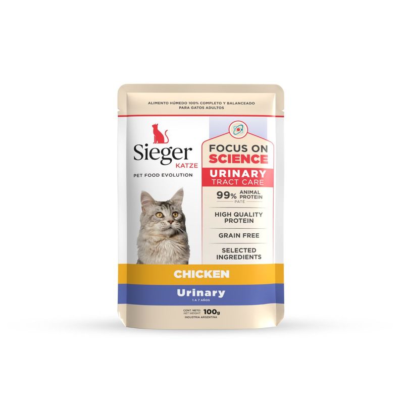 Sieger-Gato-Urinary-Pollo-Pouch-x-100-gr