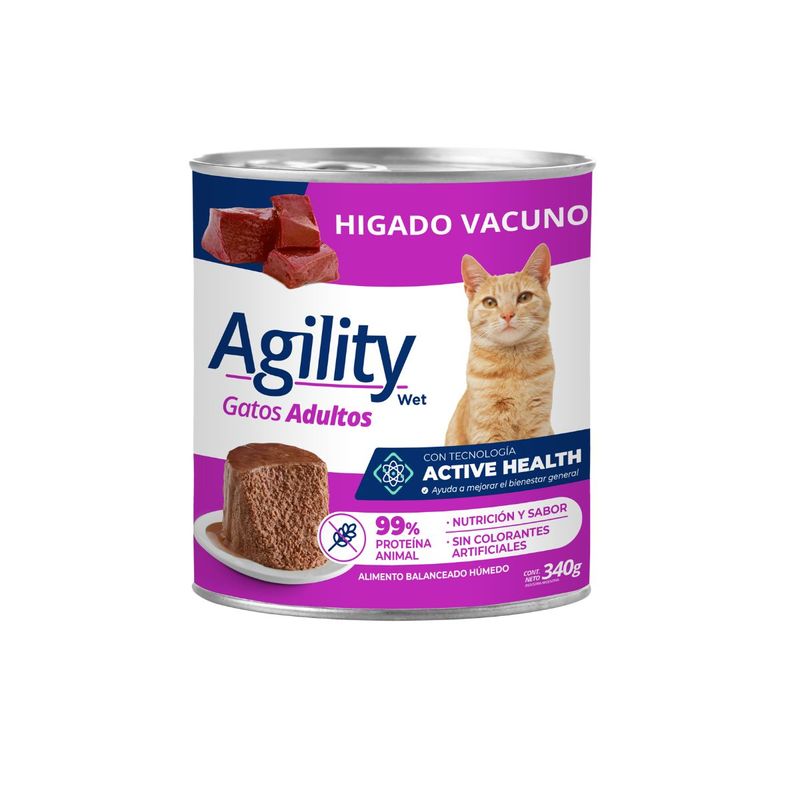 Agility-Gato-Adulto-Higado-Vacuno-Lata-x-340-gr
