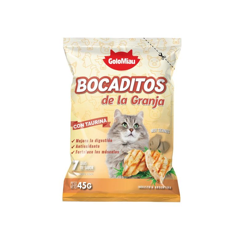 Bocaditos-de-la-granja-Para-Gatos-x-45-gr-Golomiau