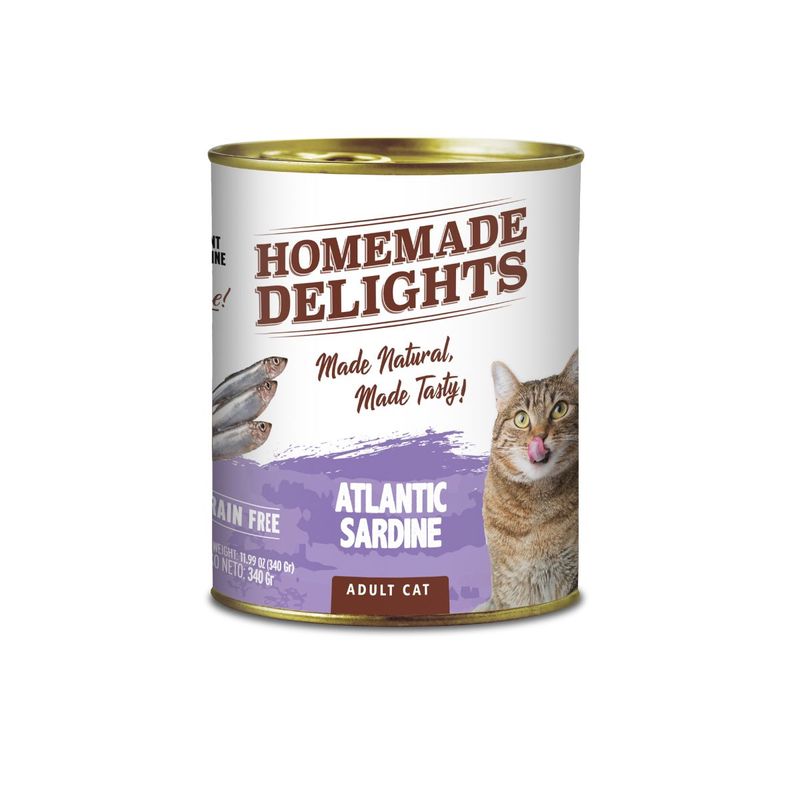 Homemade-Delights-Gato-Adulto-Atlantic-Sardine-Lata-x-340-gr