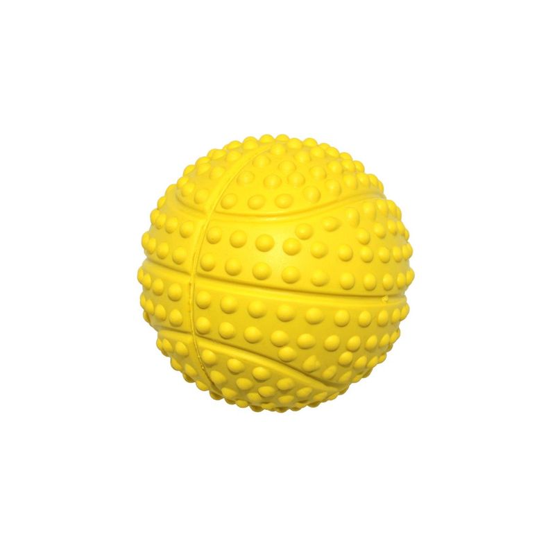 Juguete-Pelota-de-Basket-con-Chifle-de-Caucho-Natural-55-cm-Bestia-Peluda