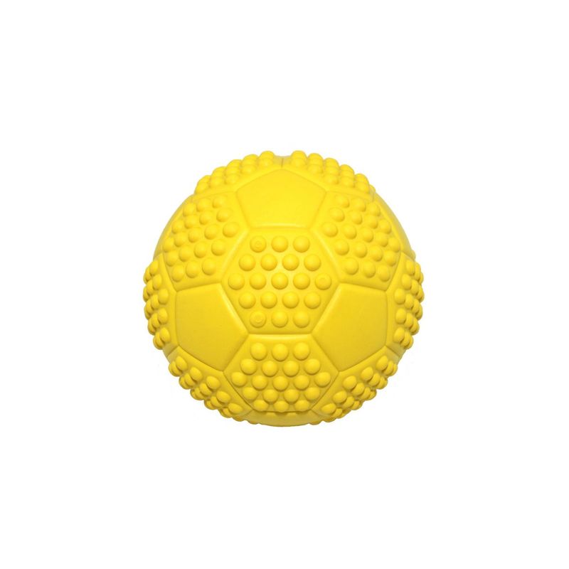 Juguete-Pelota-de-Futbol-con-Chifle-de-Caucho-Natural-7-cm-Bestia-Peluda