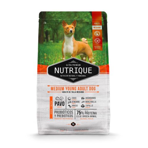 Nutrique Perro Adulto Raza Mediana x 12 kg