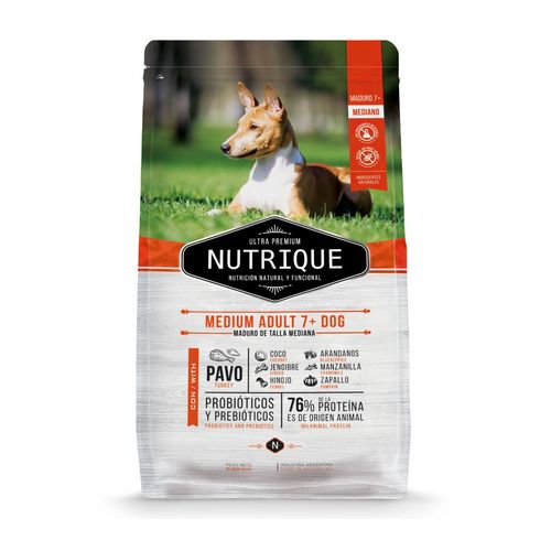 Nutrique Perro Senior Raza Mediana x 3 kg