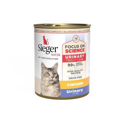 Sieger Gato Urinary Pollo Lata x 340 gr