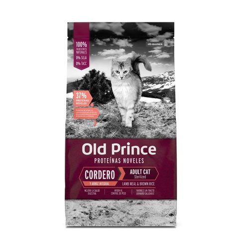 Old Prince Proteínas Noveles Gato Esterilizado x 7,5 kg