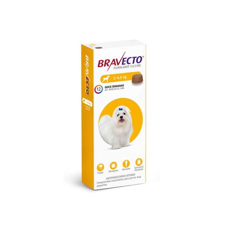 Bravecto-Perros-2-a-4-kg-Comprimido-3-Meses-Duracion