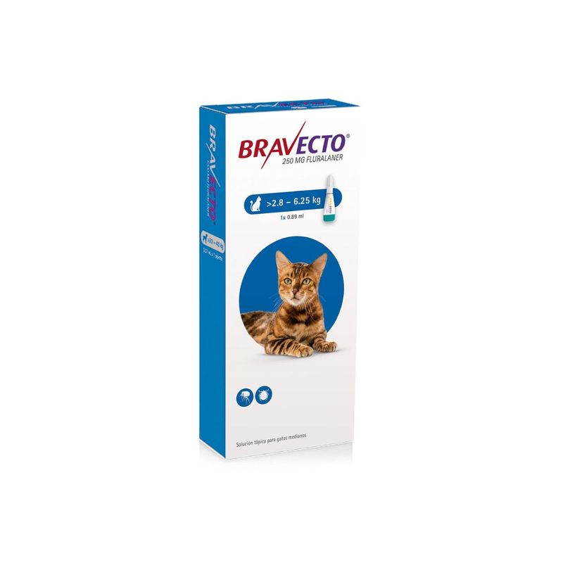 Bravecto-Spot-On-Gatos-de-2.8-a-6.5-kg-3-Meses-Duracion