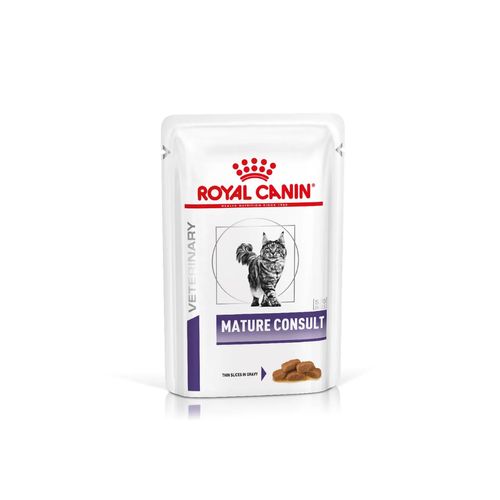 Royal Canin Gato Mature Consult Pouch x 85 gr