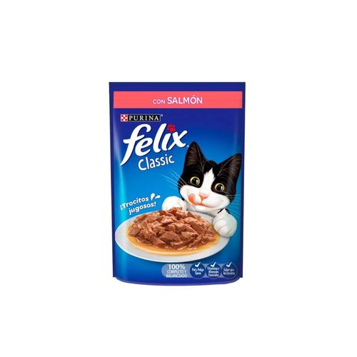 Felix Gato con Salmón Pouch x 85 gr