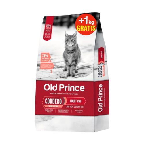 Old Prince Proteínas Noveles Gato Adulto x 7,5 kg + 1 kg