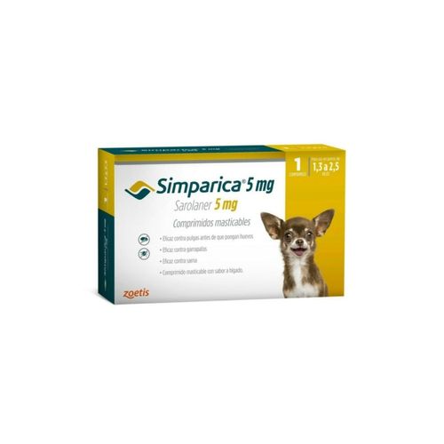 Simparica Comprimido para Perros de 1,3 a 2,5 kg
