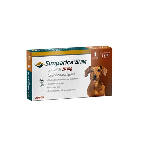 Simparica Comprimido para Perros de 5 a 10 kg