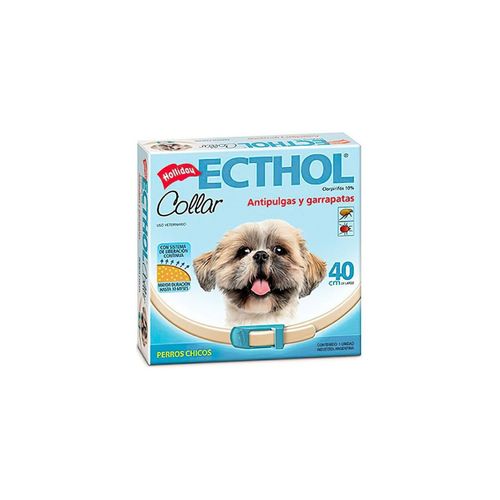 Ecthol Collar Antipulgas para Perros Pequeños 40 cm