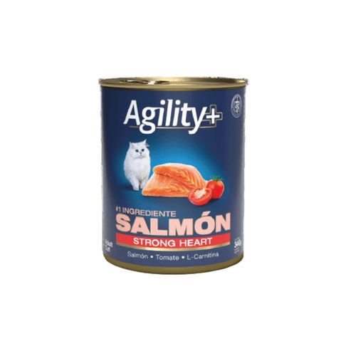Agility+ Gato Adulto Strong Heart Lata x 340 gr