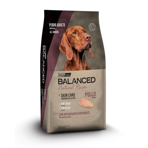 Vitalcan Balanced Perro Adulto Natural Recipe Pollo x 15 kg