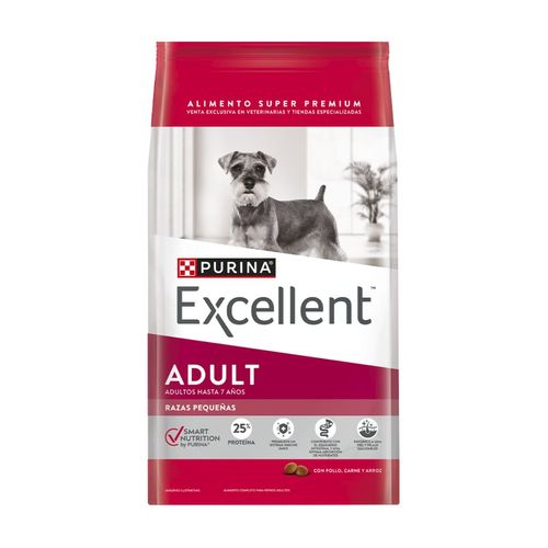 Excellent Perro Adulto Raza Pequeña x 15 kg