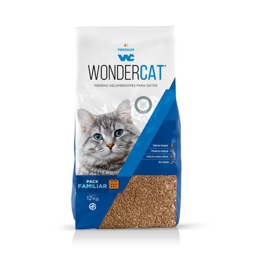 Piedras Aglomerantes Wondercat Neutro x 12 kg