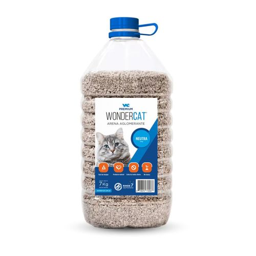 Piedras Aglomerantes Wondercat Neutro x 7 kg