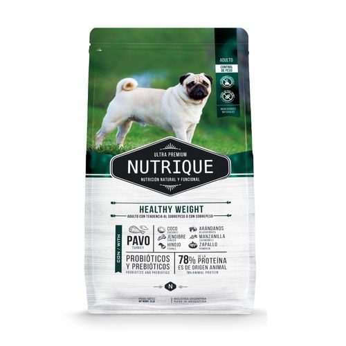 Nutrique Perro Adulto Healthy Weight x 15 kg