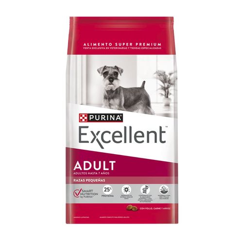 Excellent Perro Adulto Raza Pequeña x 7,5 kg