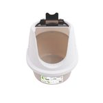 Bandeja-Sanitaria-con-Techo-Rosa-y-Blanco-Eco-Tima-M-Pets