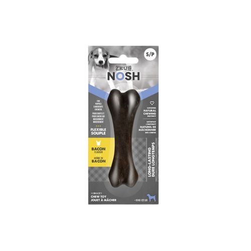 Juguete Hueso Nosh Flexible Bacon Small Zeus