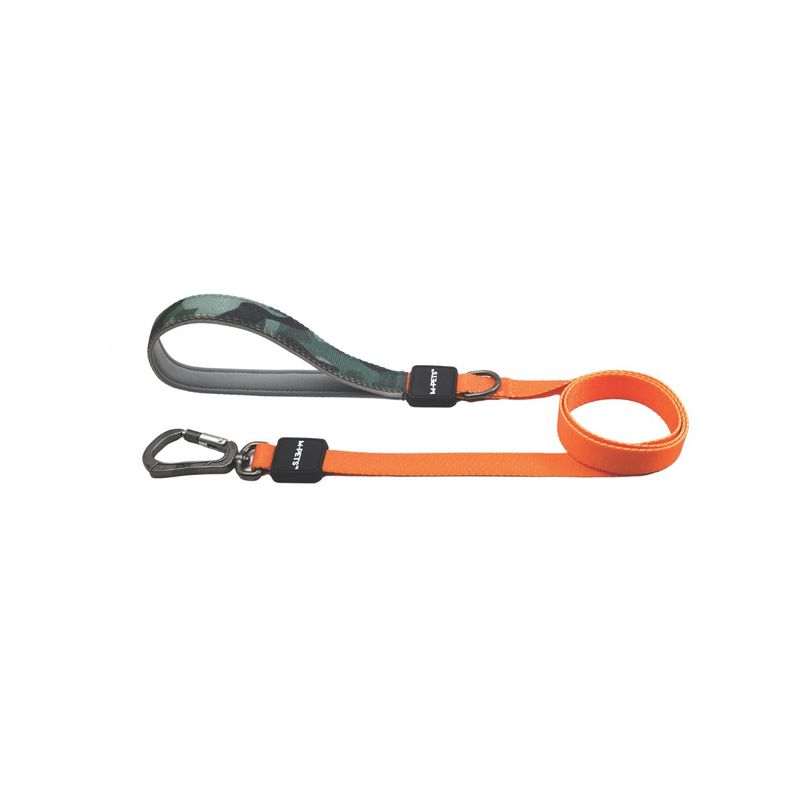 Correa-Wild-Poliester-Naranja-Camuflado-Talle-L-XL-M-Pets