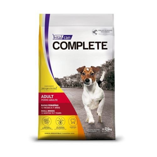 Vitalcan Complete Perro Adulto Raza Pequeña x 7,5 kg