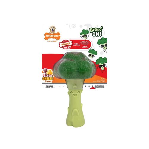 Juguete Brocoli Giant Sabor Panceta y Queso Nylabone