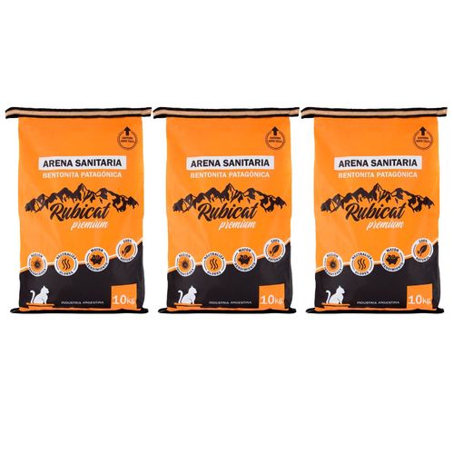 Piedras Aglomerantes Rubicat Premium Pack de 3 Bolsas x 10 kg