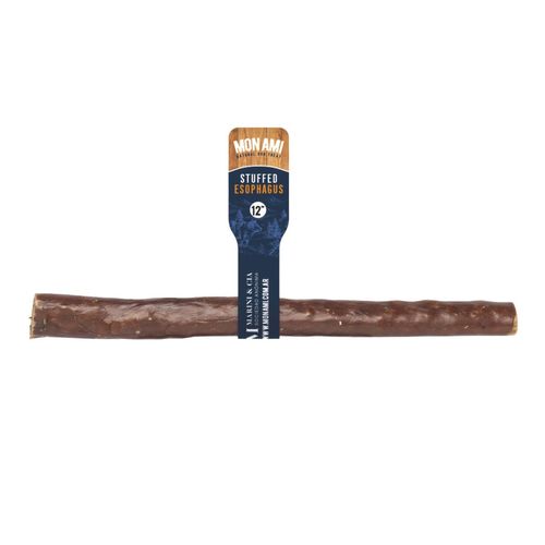 Esophagus Stuffed Snack Natural para Perros 12" Mon Ami