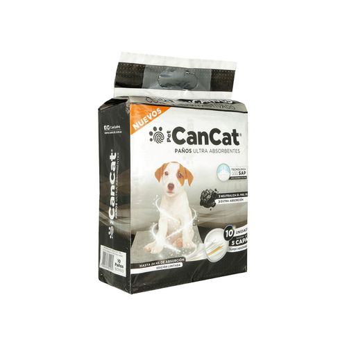 Paños Carbon Activado x 10 unidades Cancat