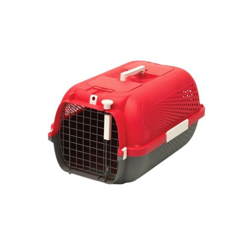 Transportadora Voyageur 48.3 x 32.6 x 28 cm Small Roja Para Gatos Catit