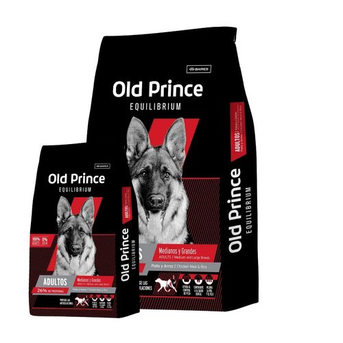 Old Prince Equilibrium Perro Adulto Raza Mediana/Grande x 20 kg