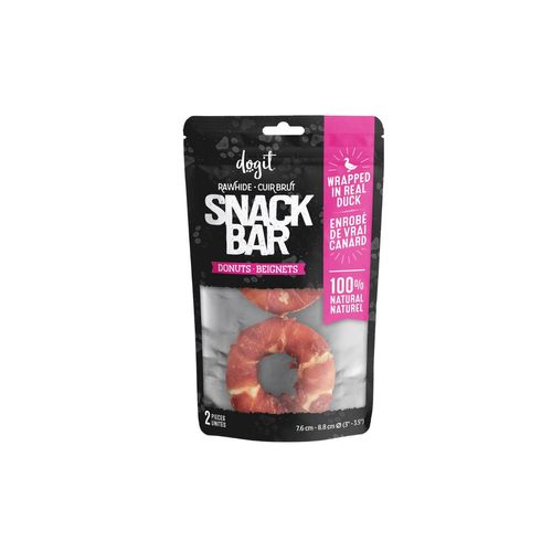 Snack Bar Dona con Pato Envuelto 2 Piezas para perros Dogit