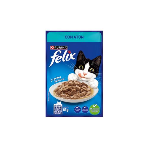 Felix Gato con Atún Pouch x 85 gr