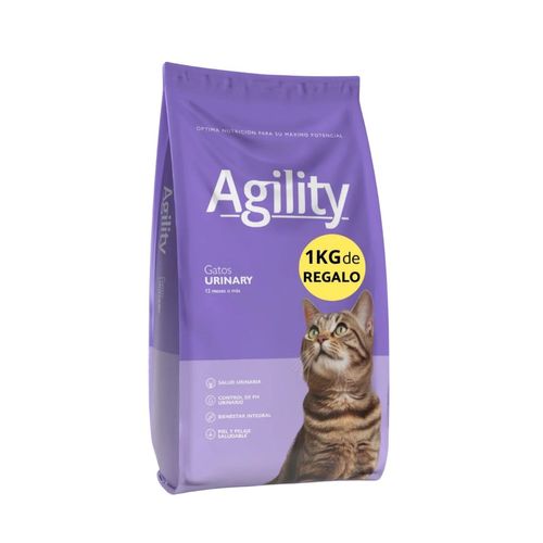 Agility Gato Adulto Urinary x 10 kg + 1 kg