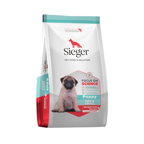 Sieger Perro Cachorro Raza Pequeña x 12 kg