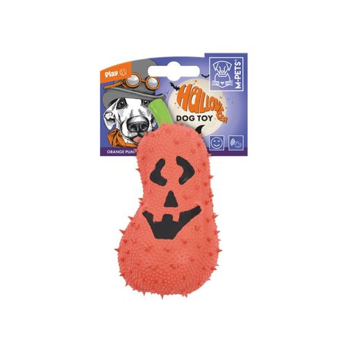 Juguete Calabaza color Naranja para perros linea Hallowen M-Pets